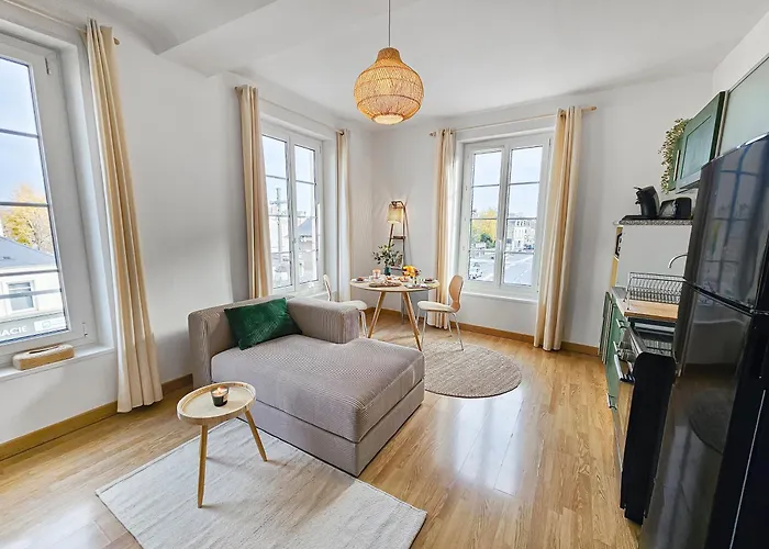 Entre Polyclinique Et Gare Wi-fi Apartamento Caen